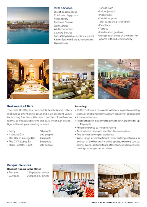 marriott fact sheet hotel Carreira  Fact 497 2 EN Hugo PDR Marriott Sheet